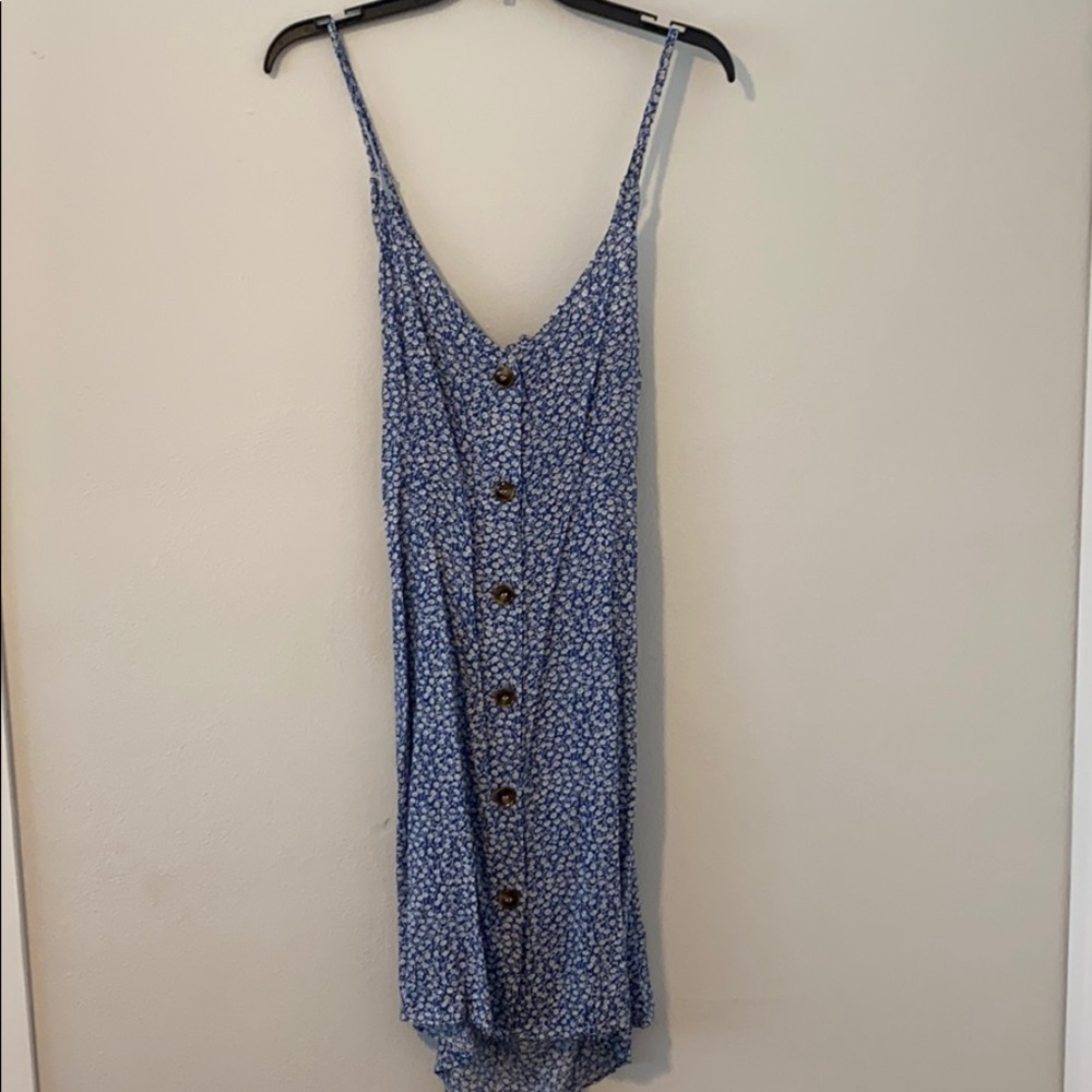SHEIN blue floral dress
